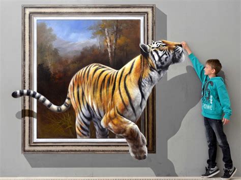 3D art tiger | Creative Ads and more…