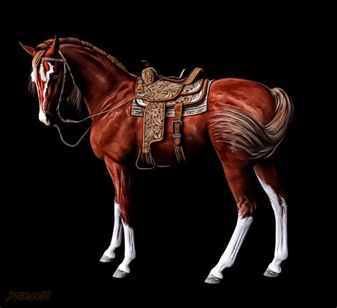 Red Dead Redemption 2 Online Chestnut Turkoman by Direwrath on DeviantArt