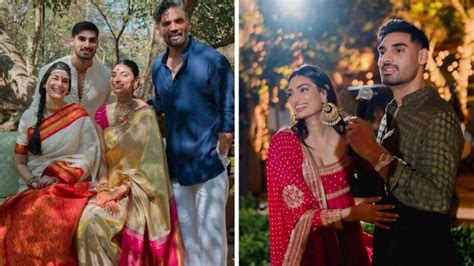 Ahan Shetty shares happy family pic from sister Athiya-KL Rahul's ...