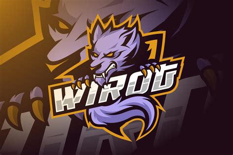 Wolves Mascot Esport Logo | Branding & Logo Templates ~ Creative Market