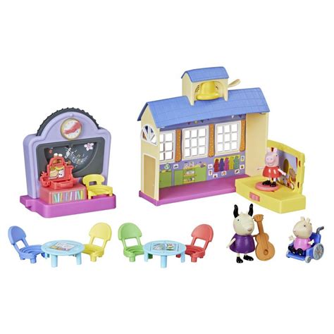 Peppa Pig Peppa’s Adventures Peppa's School Playgroup Preschool Toy ...