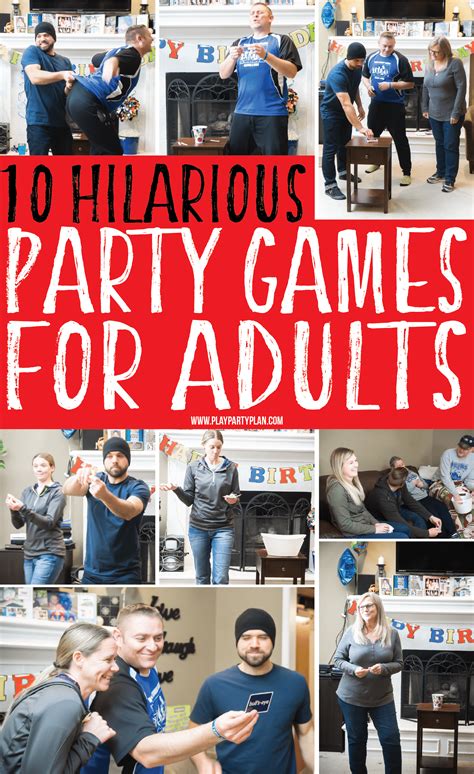 Hilarious Party Games for Adults (2022)