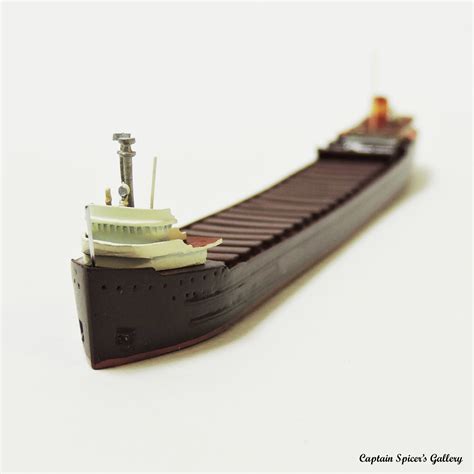 Mercator 1:1250 EDMUND FITZGERALD Ship Model