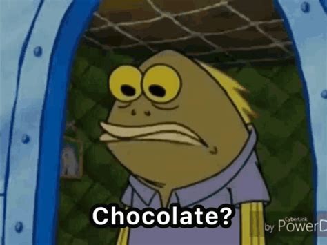 Spongebob Chocolate Gif