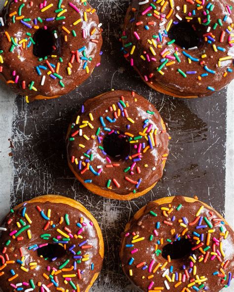 Chocolate Glazed Donuts With Sprinkles | Eitan Bernath | Recipe | Donut ...