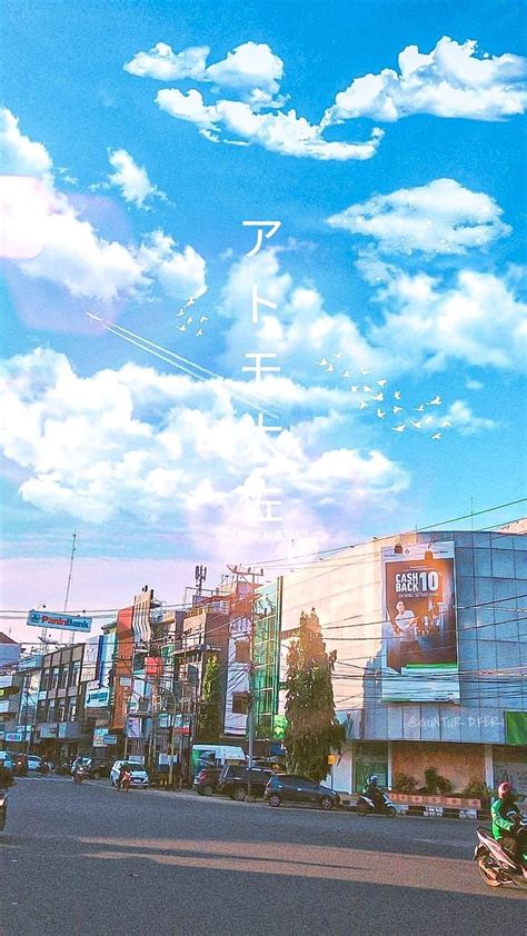 Anime style, kimi no nawa, tenki no ko, makoto shinkai. Pemandangan ...