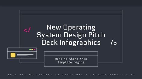 New Operating System Design Pitch Deck Infographics