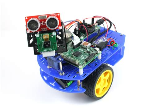 Adding Sensors to the Raspberry Pi Camera Robot Kit | Dawn Robotics Blog