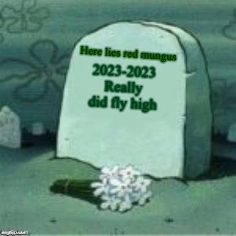 Here lies red mungus - Imgflip