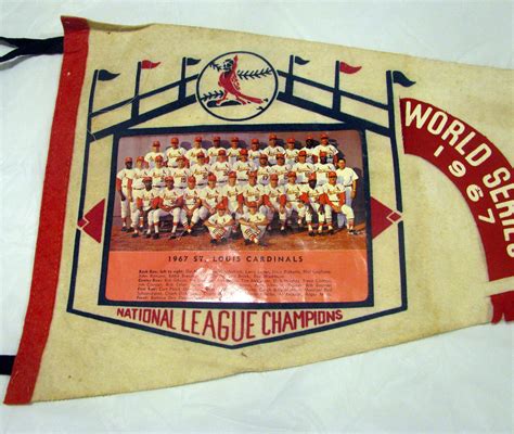 Lot Detail - 1967 ST. LOUIS CARDINALS "WORLD SERIES" PENNANT