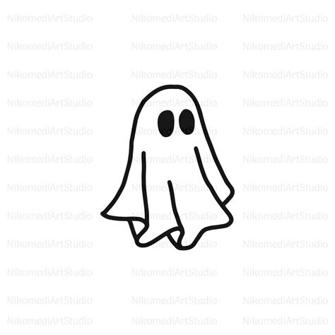 Ghost Svg, Ghost Clipart, Cute Ghost Svg, Boo Svg, SVG Files for Cricut ...