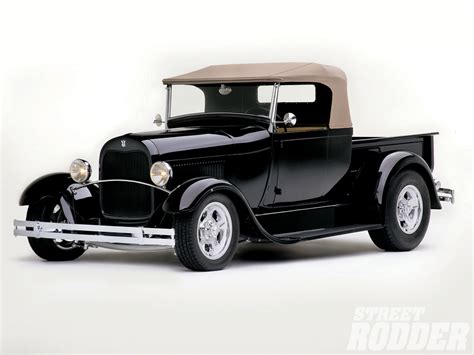 1928 Ford Model A Roadster Pickup - Street Rodder Magazine