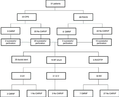 Flow chart of patients based on the presence of right... | Download ...