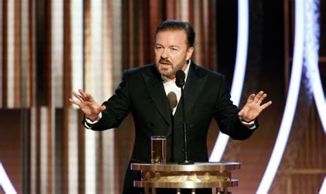 Ricky Gervais Kicks Off 77th Golden Globes