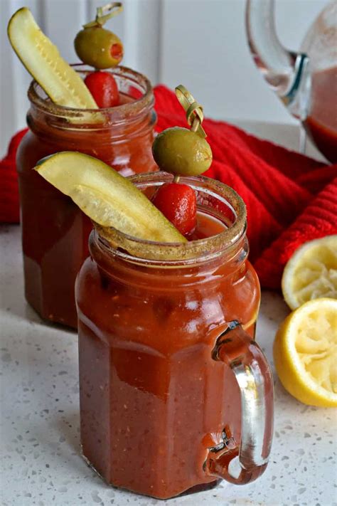 Classic Bloody Mary Cocktail - Small Town Woman