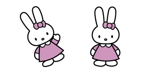 Cathy the Bunny cursor – Custom Cursor