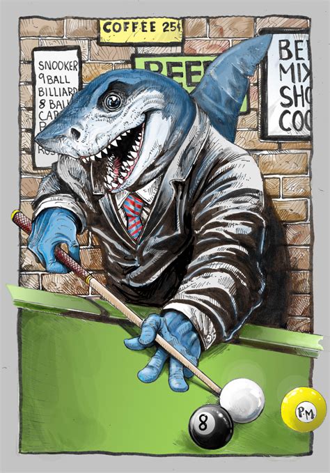 POOL SHARK color by PM-Graphix on DeviantArt