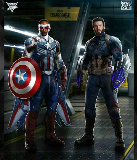 Falcon & Captain America | Marvel captain america, Captain america ...