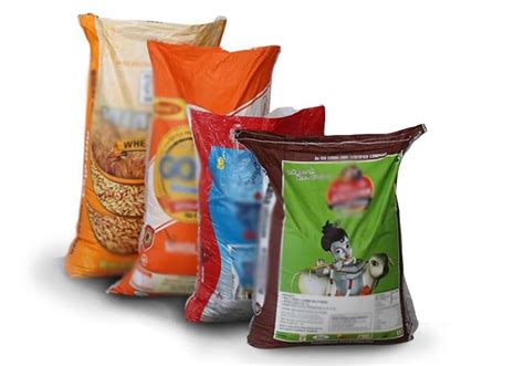 Multicolor printed BOPP laminated PP woven sacks / bags, Dev Polymers