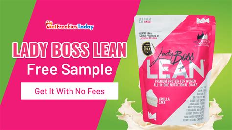 Lady Boss Lean Free Sample | GetFreebiesToday.com