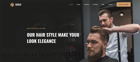 15+ Free Barber Shop HTML Website Templates