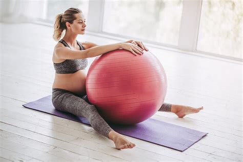 Exercise Ball Workouts to Do During Pregnancy - You are Mom