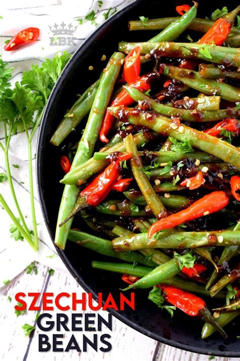 Hot and Spicy Szechuan Green Beans - Lord Byron's Kitchen