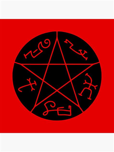 "Ancient Devil Symbol" Sticker for Sale by broter199 | Redbubble