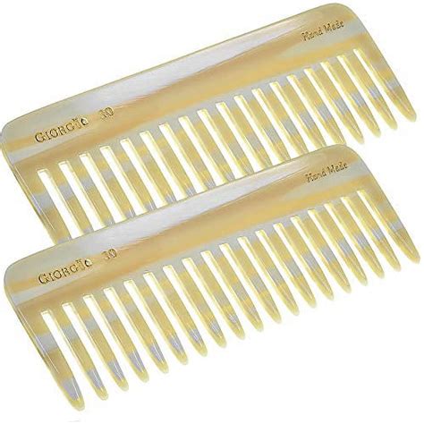 Giorgio G30 Large 5.75 Inch Hair Detangling Comb, Wide Teeth for Thick ...