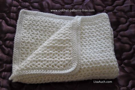 Crochet Baby Blanket Patterns Double Crochet - Amelia's Crochet