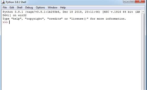 Python Shell