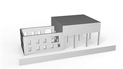 Unfinished Building - 3D Model by denlog