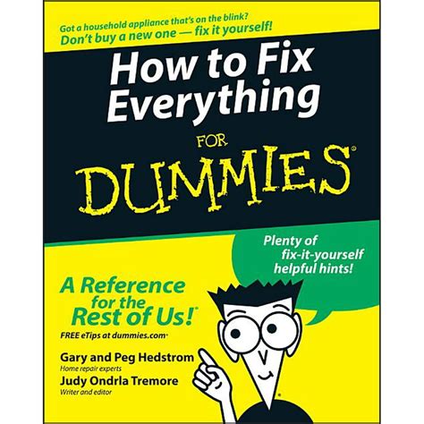 For Dummies: How to Fix Everything for Dummies (Paperback) - Walmart ...