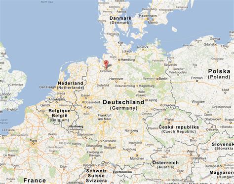 Bremen Map - Germany