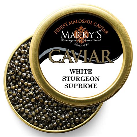 Farmed California Osetra Caviar White Sturgeon 2 oz New life