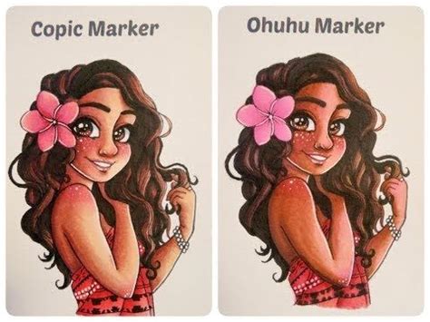 $7 Marker vs $0.50 Marker (Copic vs Ohuhu) - YouTube | Copic marker art ...