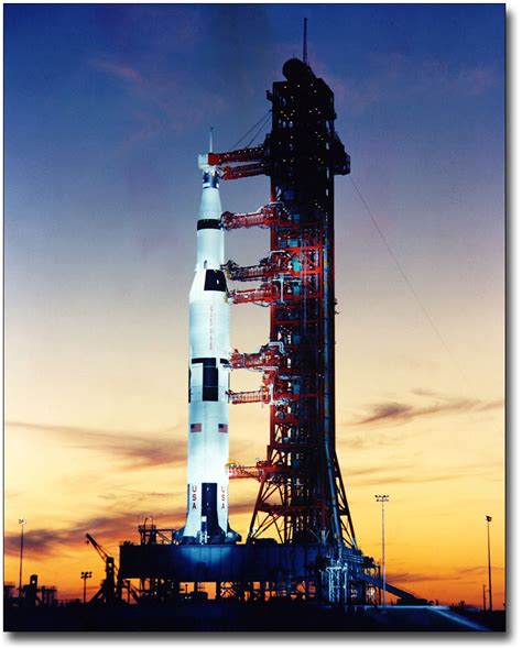 NASA APOLLO 8 SPACECRAFT LAUNCH PAD A 8x10 SILVER HALIDE PHOTO PRINT | eBay