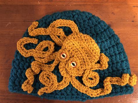 Octopus Hat Crochet Pattern Free They Are All So Cute! - Printable ...