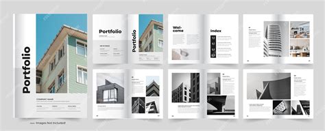 Premium Vector | Architecture Portfolio or Interior Portfolio or ...