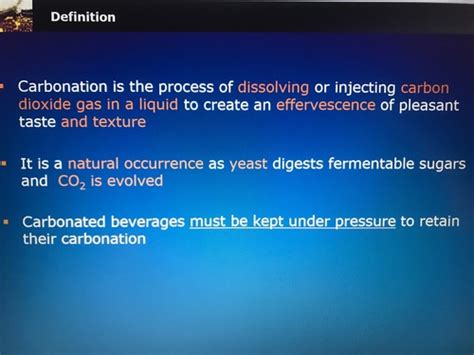 CARBONATION Flashcards | Quizlet