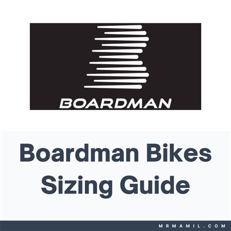 Boardman Bikes Size Chart vs Height Guide (2023) - Mr. MAMIL