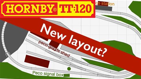 Building a Hornby TT 120 model railway 1 - Track Plan - YouTube