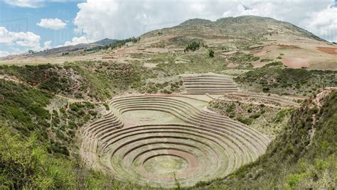 Moray Ruins, Cusco, Cusco, Peru, South America - Stock Photo - Dissolve