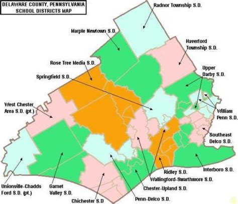 Bucks County School District Map - Maps Model Online