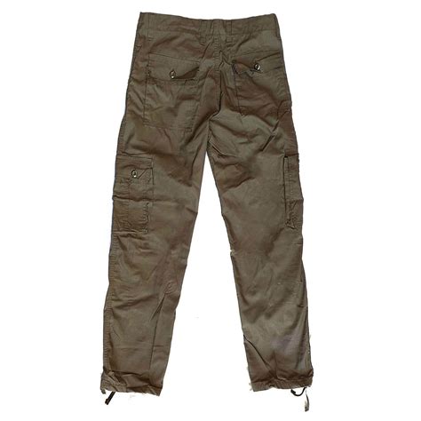 Dark Green Cargo Pants Multi Pockets - XMCC