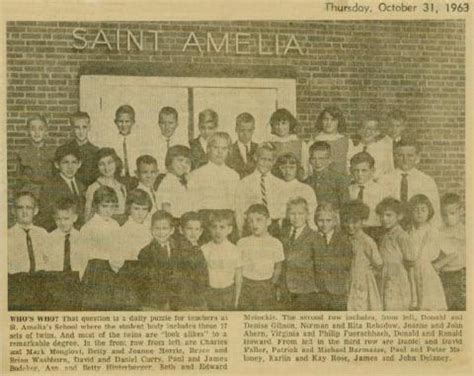 St. Amelia School - Find Alumni, Yearbooks and Reunion Plans