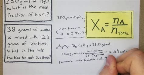 What Is Mole Fraction? - SingerBio