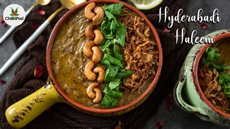 Hyderabadi Mutton Haleem | Ramadan special - Authentic recipe - Chili ...