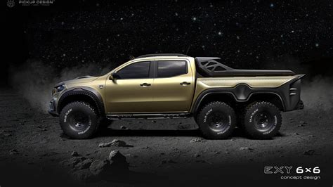 Mercedes-Benz X-Class 6x6 Pickup Truck Incoming - autoevolution