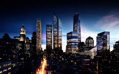 Manhattan Night HD wallpaper | Pxfuel